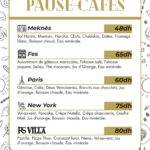 Menu RS Villa - Café Restaurant Meknes January 2025 241017-027200